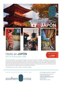 Salida especial a Japón con Southern Cross
